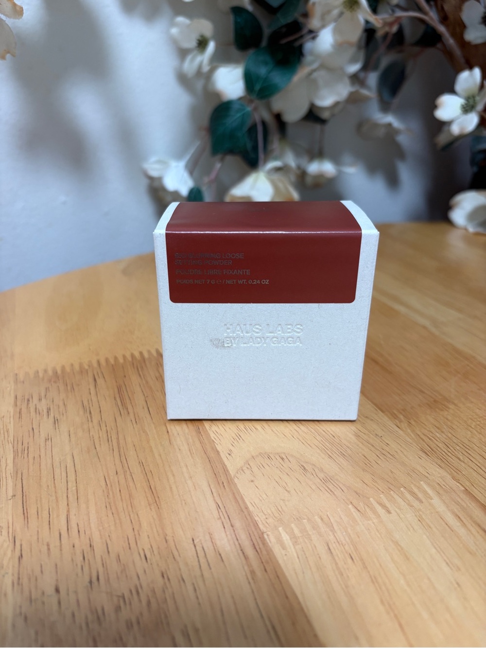 Haus Labs Bio-Blurring Loose Setting Powder ~ COCOA 0.24oz/7g Sealed,New in Box